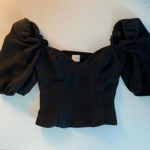 Wilfred Novella Short Sleeve Blouse